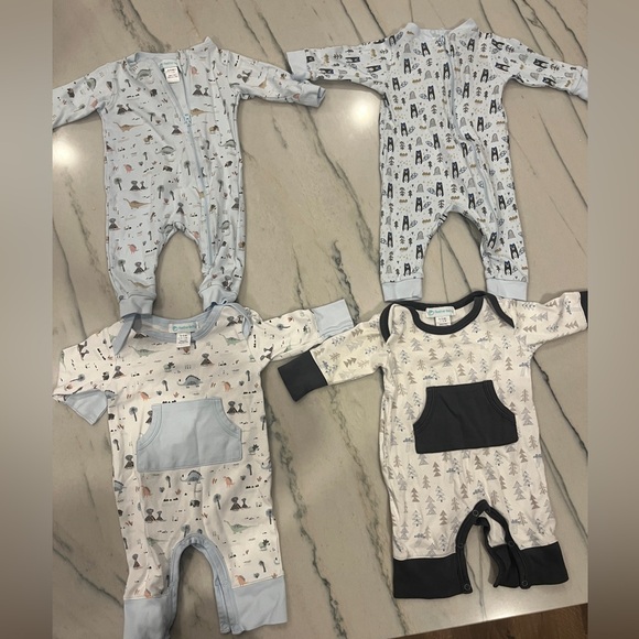 Feather Baby Romper Bundle - Picture 1 of 5